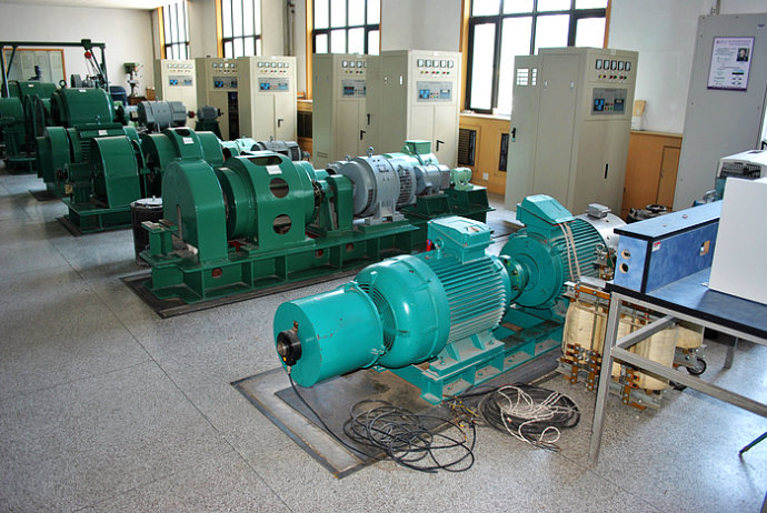 雨城某热电厂使用我厂的YKK高压电机提供动力